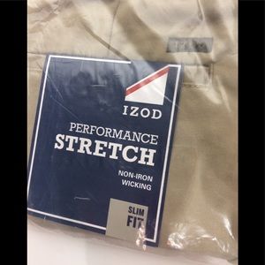 NWT Men’s Izod khaki Slacks Size 31x30